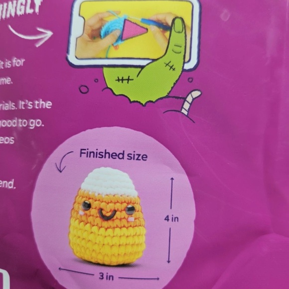 NEW The Woobles Halloween MAISEY Candy Corn Walmart Exclusive RARE Unopened - Picture 5 of 5